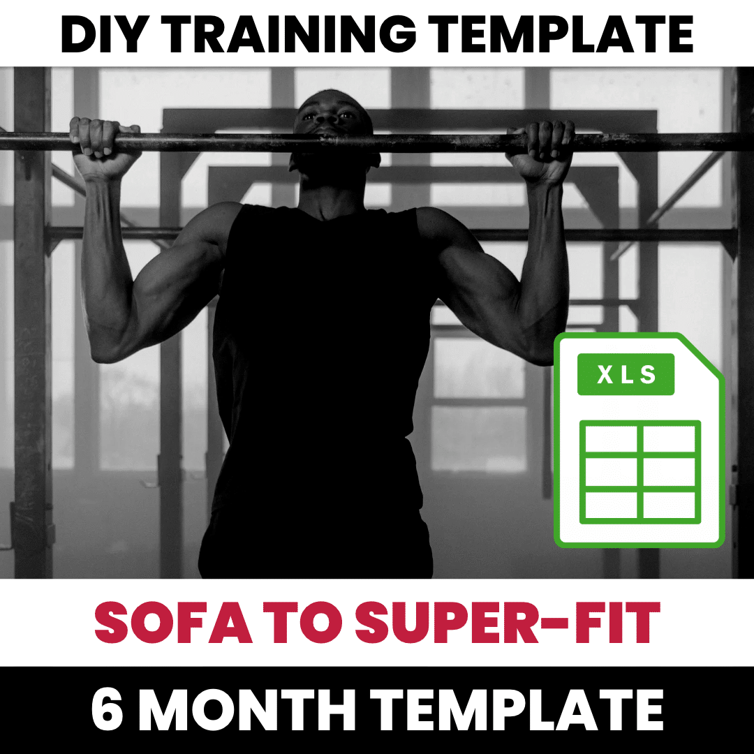 Sofa to Super-Fit: 6 Month Excel Training Template