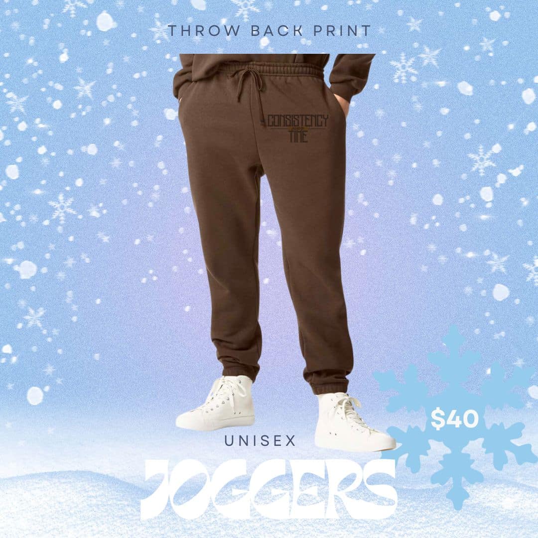 Consistency Over Time Joggers – Brown